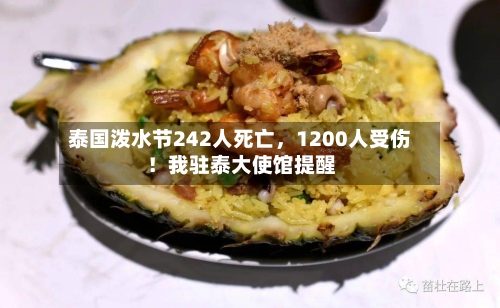 泰国泼水节242人死亡，1200人受伤！我驻泰大使馆提醒-第3张图片