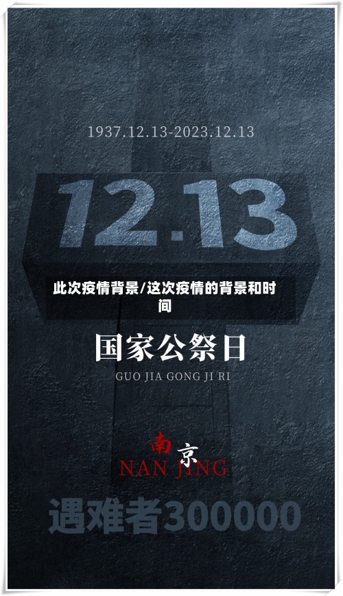 此次疫情背景/这次疫情的背景和时间