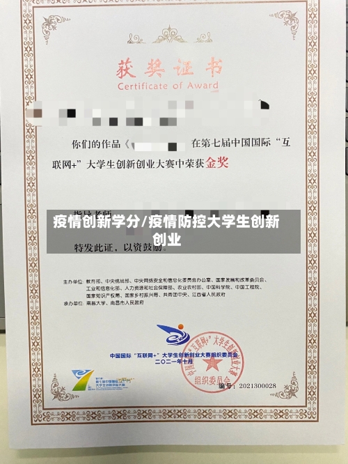 疫情创新学分/疫情防控大学生创新创业
