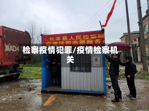 检察疫情犯罪/疫情检察机关