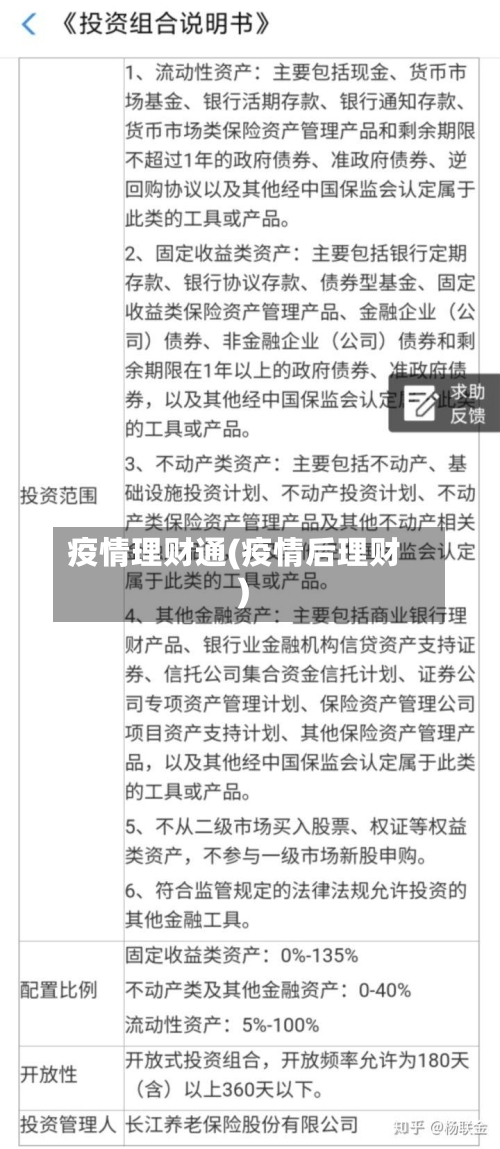 疫情理财通(疫情后理财)-第2张图片