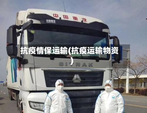 抗疫情保运输(抗疫运输物资)