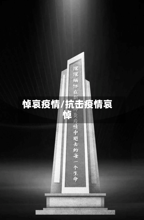 悼哀疫情/抗击疫情哀悼-第3张图片